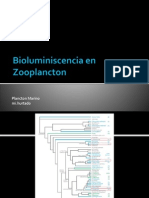 Bioluminiscencia en Zooplancton