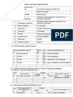 Application Form KPPRA