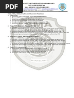 Absensi Kehadiran Dewan Guru