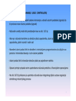 ABP-12 PLC UREĐAJI (PROGRAMMABLE LOGIC CONTROLLERS) - Računalo je uređaj koji slijedi zadane instrukcije u obradi ulaznih podataka (signala) da bi proizveo nove izlazne podatke (signale) - Računalni uređaj može biti predstavljen kao na slici 167.a) - Ako npr. računalo koristimo za obračun plaća zaposlenika, ulazni podaci biti će imena zaposlenika, platni razredi i radni sati - Navedeni ulazni podaci biti će obrađeni s instrukcijama programiranima da uključe sva porezna i mirovinska davanja na te ulazne podatke - Izlazni podaci biti će konačan obračun plaće po pojedinom radniku - Opisani primjer pripada ranim upotrebama računala pretežno u financijskim operacijama - Na slici 167.b) prikazana je upotreba računala kao integralnog dijela sustava regulacije određenog industrijskog procesa