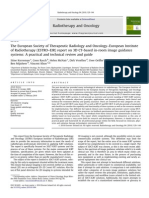 The European Society of Therapeutic Radiology and Oncology–European Institute of Radiotherapy (ESTRO–EIR) Report on 3D CT-based in-room Image Guidance Systems- A Practical and Technical Review and Guide