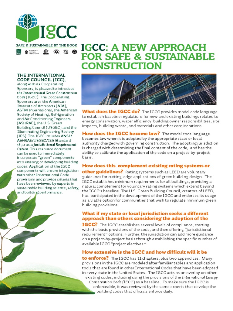 Understanding the International Green Construction Code | PDF | Computers