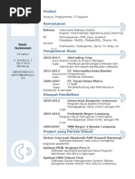 Download Contoh Daftar Riwayat Hidup Modern by donny SN253963517 doc pdf