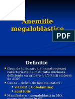 Anemiile megaloblastice