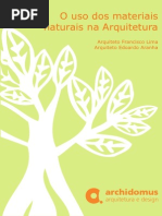 O Uso Dos Materiais Naturais Na Arquitetura
