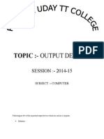 Computer Graphics & Animation BCA 4th Sem Notes Based On VBSPU Syllabus ...
