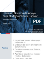 Sistema de Apoyo (Gonzalo Muñóz)