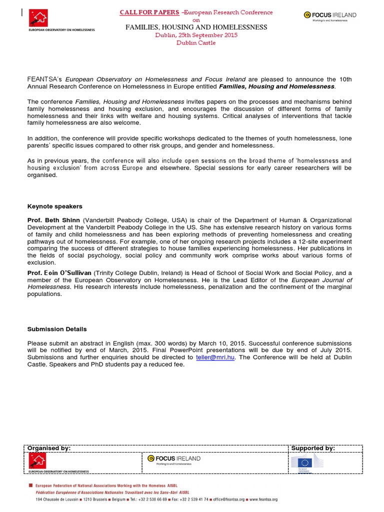 Call For Papers | PDF