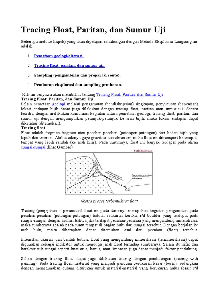 Tracing Float | PDF | Sains & Matematika