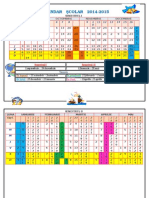 Calendar Scolar 2014