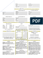 Qwixalted Character Sheets