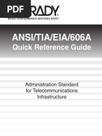 Standard - TIA 606 | PDF | Cable | Telecommunications