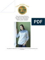 Classic Circular Yoke Sweater Pattern by Lion Brand 80942AD