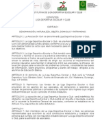 Acta Constitutiva de Ligas Deportivas(1)