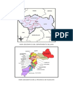 Mapa Geografico Del Departamento de Junin