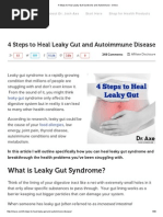 Download 4 Steps to Heal Leaky Gut Syndrome and Autoimmune - DrAxe by elektrawoman SN254000275 doc pdf