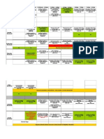 Time Table For Term 6 Week 2 3