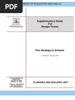 Fire Strategy for Schools a Supplementary Guide for Design Teams