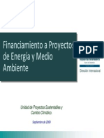 ENI Financiamiento A Proyectos Energia