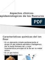 Aspectos Clinicos Epidemiologicos de Los Fluoruros