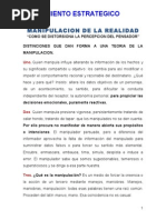 Manipulacion de La Realidad
