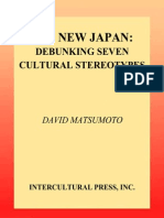 David Matsumoto The New Japan Debunking Seven Cultural Stereotypes 2007