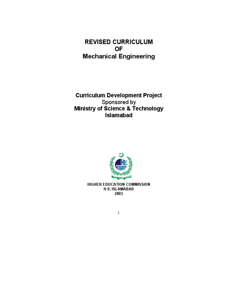 Mechanical Engineering | PDF | Technology & Engineering