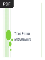 Tecido Epitelial de Revestimento