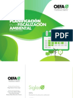 La Planificacion en La Fiscalizacion Ambiental