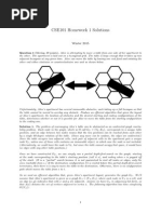 Solutions 1 CSE 101