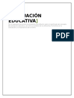 Evaluacion Educativa en Psicologia Educativa