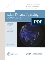 Asian Defense Spending, 2000-2011 - CSIS, 2012.10