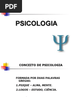 Introdução a Psicologia