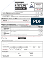 LDA Form PDF