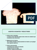 Agentes oxidantes y reductores en la panificación