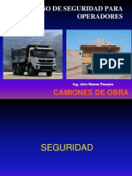 Seguridad para operedores de Camion Minero