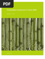 Download Sustainable Investment in China 2009 by IFC Sustainability SN25403416 doc pdf