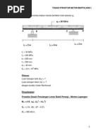 Download Jawaban Tugas02 - BETON I by MAWAR99 SN25403775 doc pdf