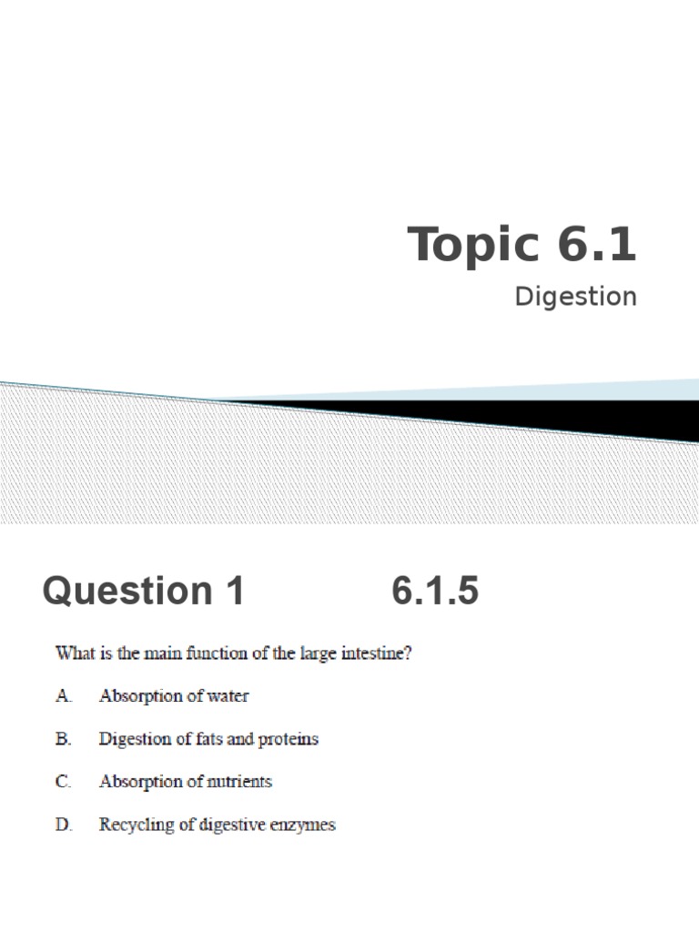 IB Biology Questions Paper 1 Topic 6 Questions Medical Specialties