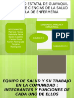 Integrantes Del Equipo de Salud