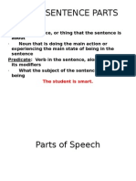 Basic Sentence Parts