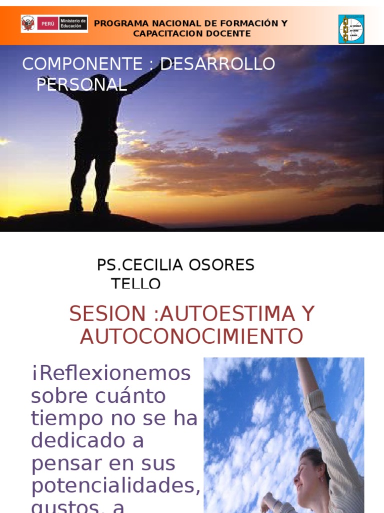 Taller 1 DX Prs. Autoestima y Autoconocimiento | PDF | Crecimiento ...