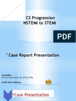 RoDaroHW Case-ACS Dynamics NSTEMI To STEMI Management and Prognosis