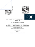 Práctica 4 Dinámica de Maquinaria Facultad de Ingeniería