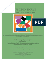 2015 Open House Flyer