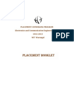 Placement Booklet