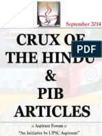 Crux of Hindu and Pib Vol 01