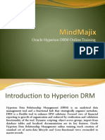 Oracle Hyperion Drm Online Training