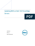 Updating BIOS on 12G PowerEdge Servers