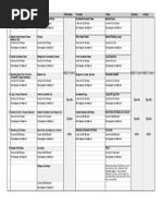 Workout Schedule Workout - Google Sheets